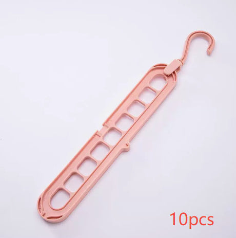9-hole Clothes Hanger