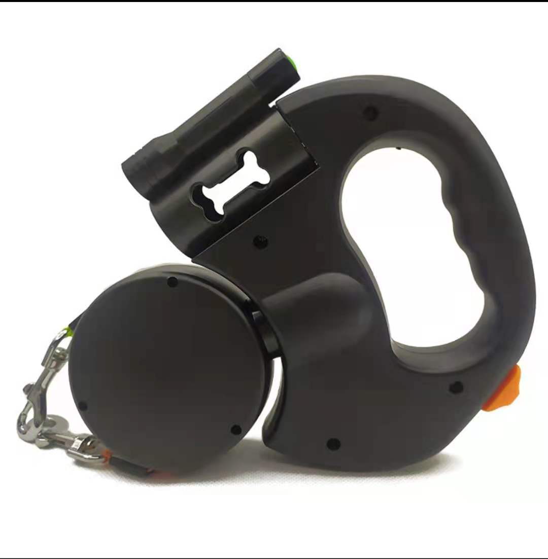 Retractable duel Dog Leash