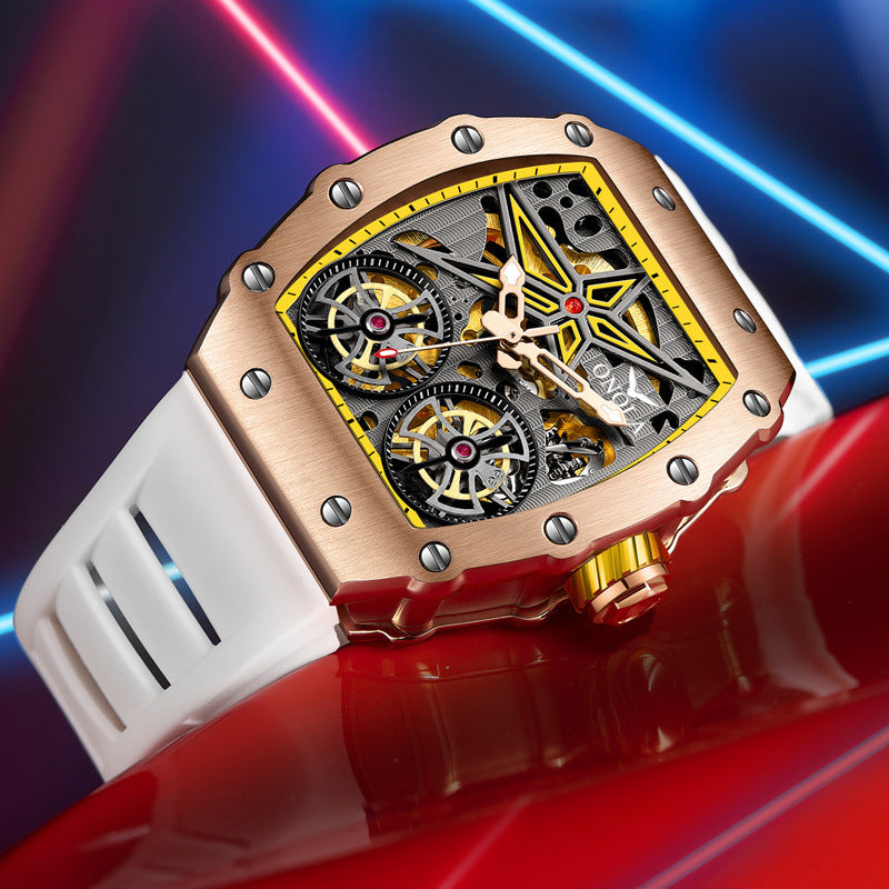 Onola Flywheel Skeleton Watch