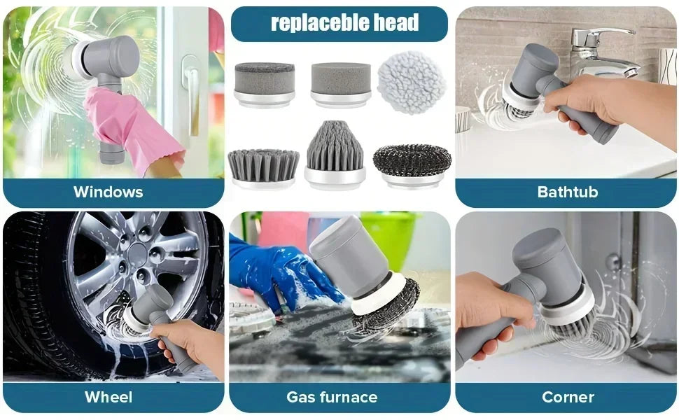 Wireless Electric Cleaning Brush