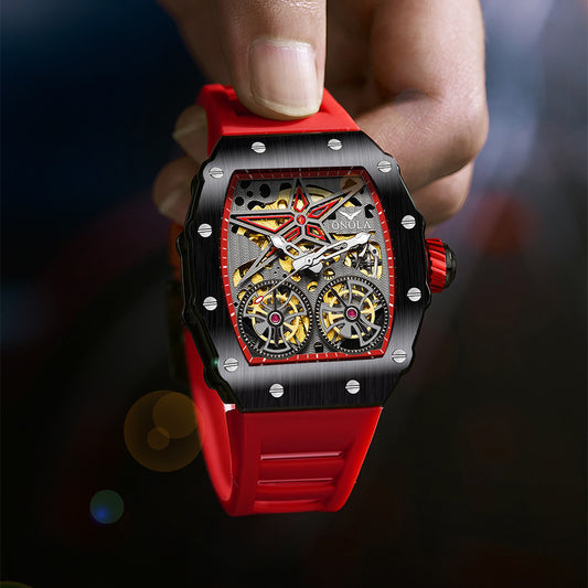 Onola Flywheel Skeleton Watch